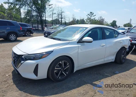 2024 Nissan Sentra Sv Xtronic Cvt z USA, uszkodzony, nr VIN 3N1AB8CV7RY207284